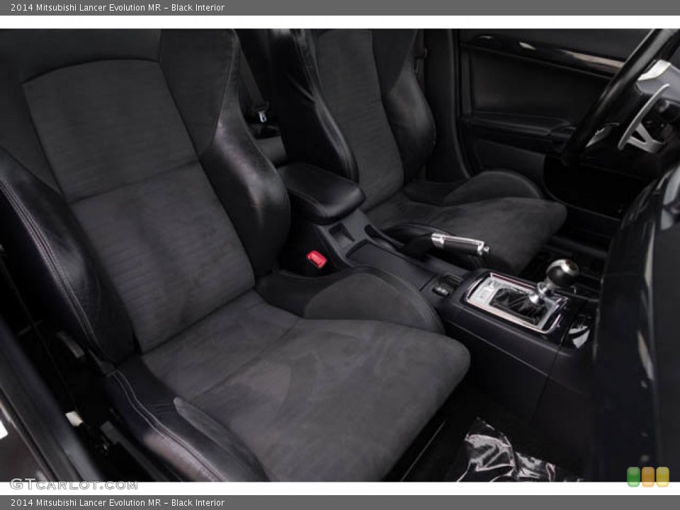 Black Interior Front Seat for the 2014 Mitsubishi Lancer Evolution MR #144888061