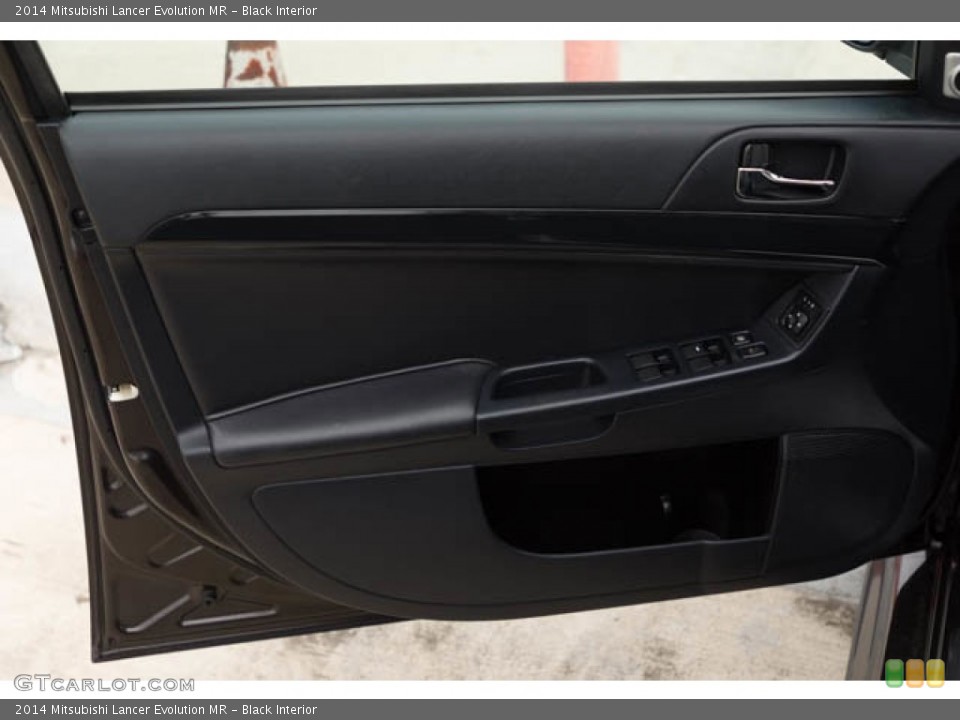 Black Interior Door Panel for the 2014 Mitsubishi Lancer Evolution MR #144888073