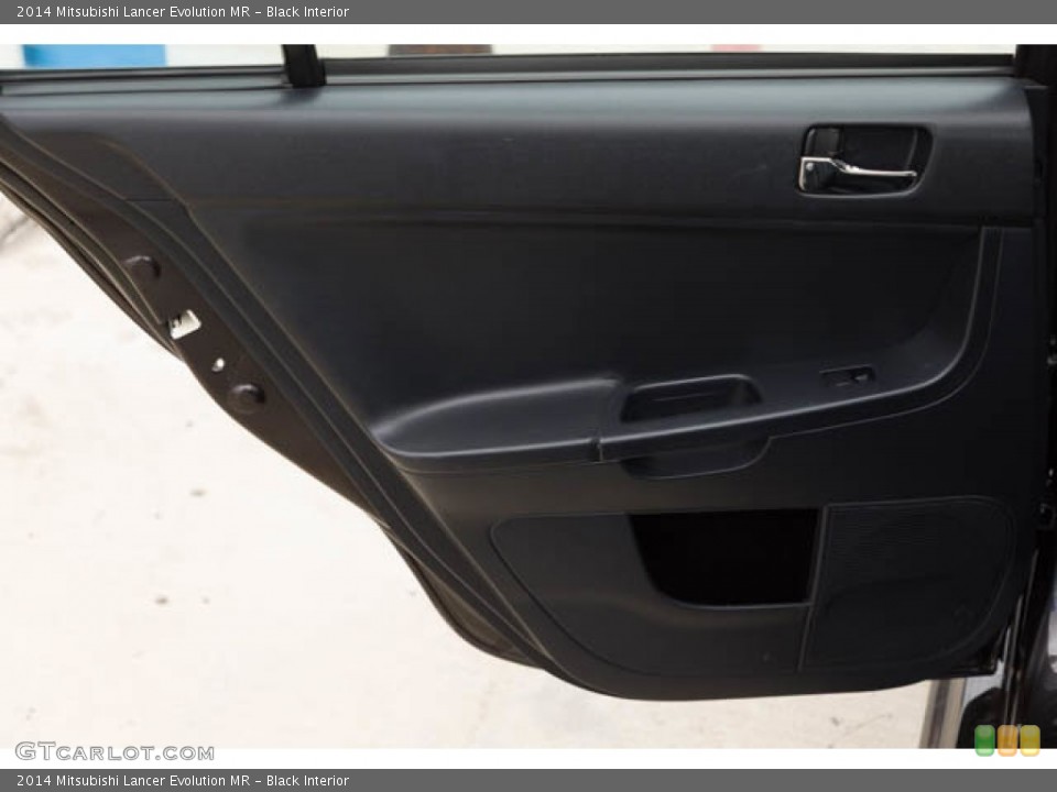 Black Interior Door Panel for the 2014 Mitsubishi Lancer Evolution MR #144888097