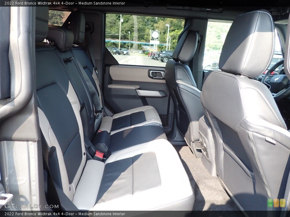 Medium Sandstone Interior Rear Seat for the 2022 Ford Bronco Wildtrak 4x4 4-Door #144888178