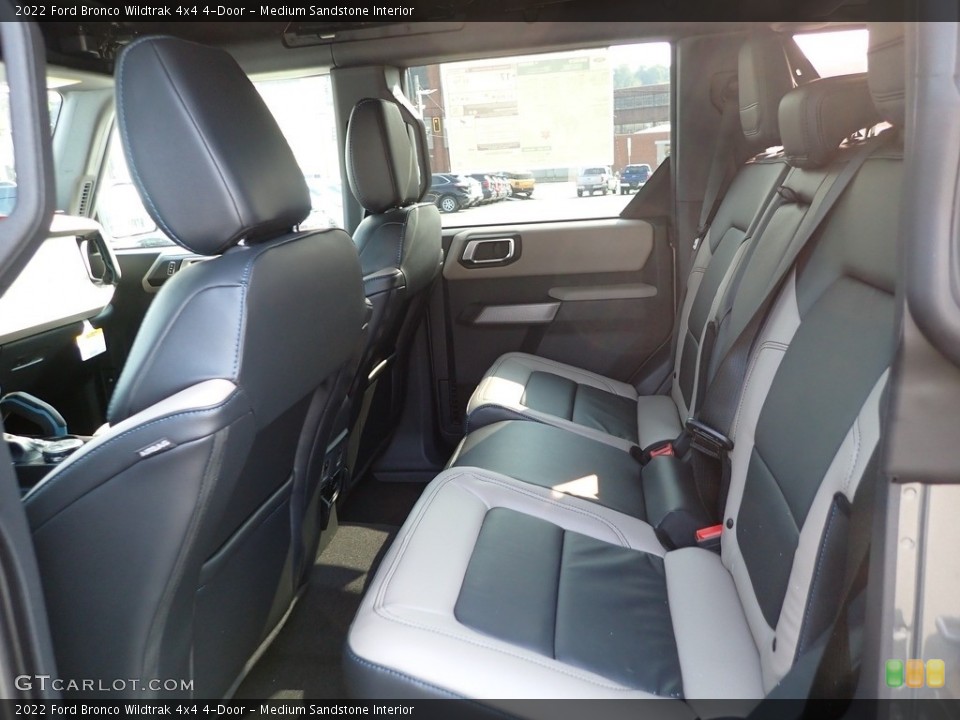 Medium Sandstone Interior Rear Seat for the 2022 Ford Bronco Wildtrak 4x4 4-Door #144888208