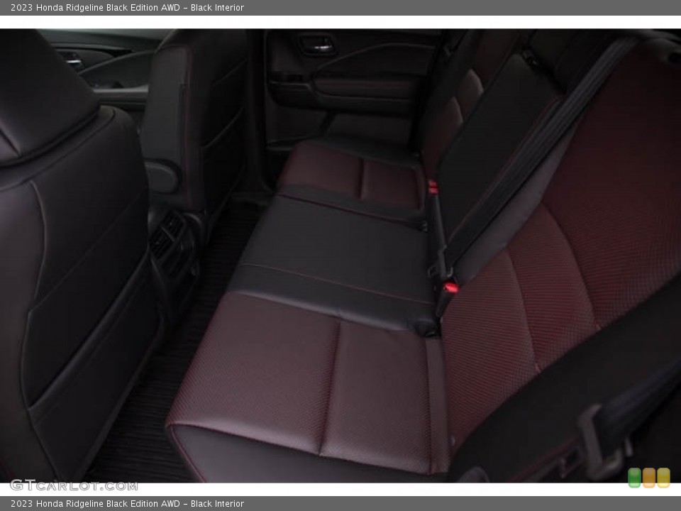 Black Interior Rear Seat for the 2023 Honda Ridgeline Black Edition AWD #144888448