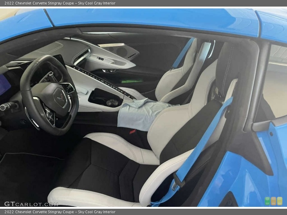 Sky Cool Gray Interior Photo for the 2022 Chevrolet Corvette Stingray Coupe #144888484