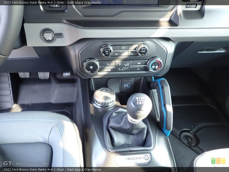 Dark Space Gray Interior Transmission for the 2022 Ford Bronco Outer Banks 4x4 2-Door #144888631