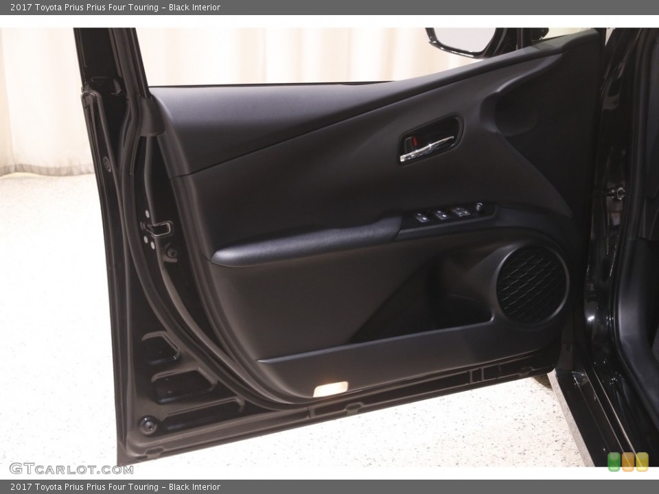 Black Interior Door Panel for the 2017 Toyota Prius Prius Four Touring #144889306