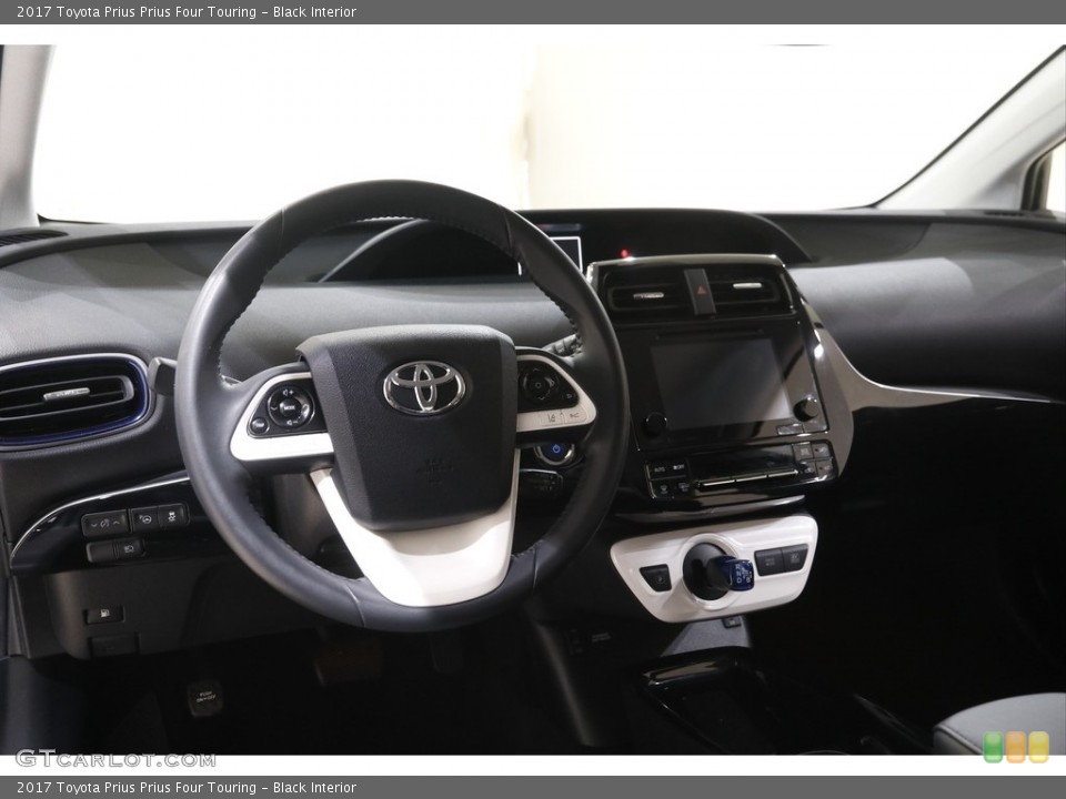 Black Interior Dashboard for the 2017 Toyota Prius Prius Four Touring #144889318