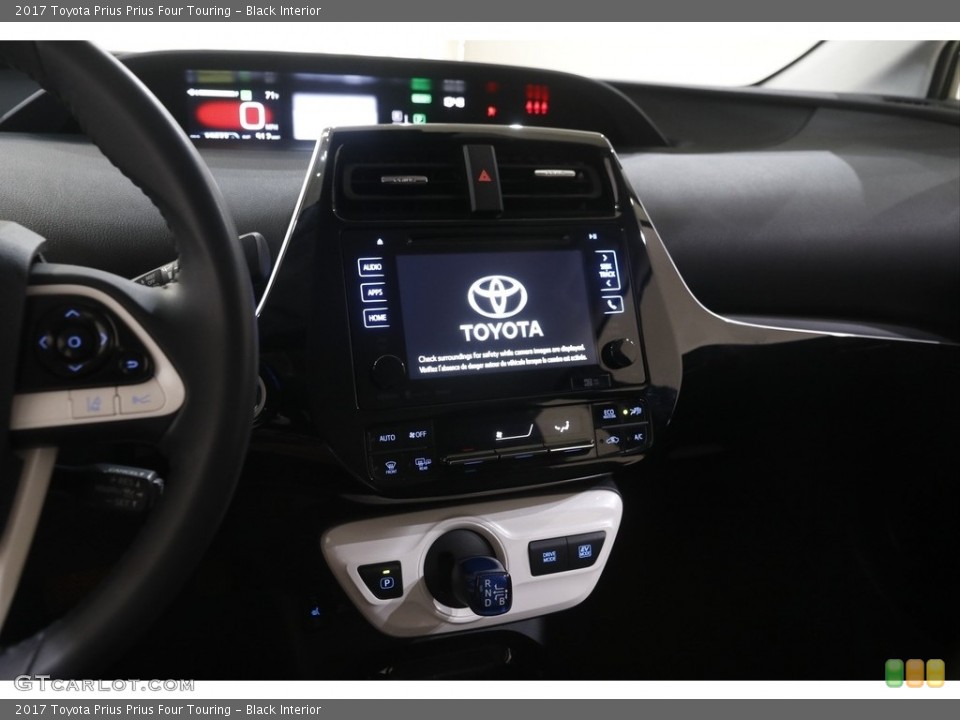 Black Interior Controls for the 2017 Toyota Prius Prius Four Touring #144889333