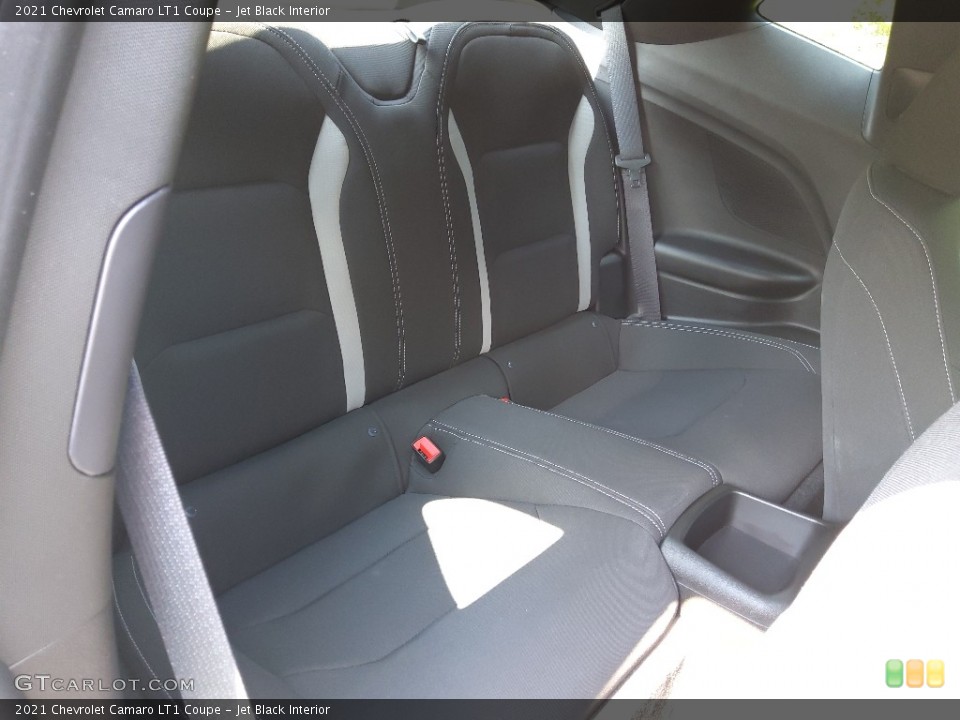 Jet Black Interior Rear Seat for the 2021 Chevrolet Camaro LT1 Coupe #144890281