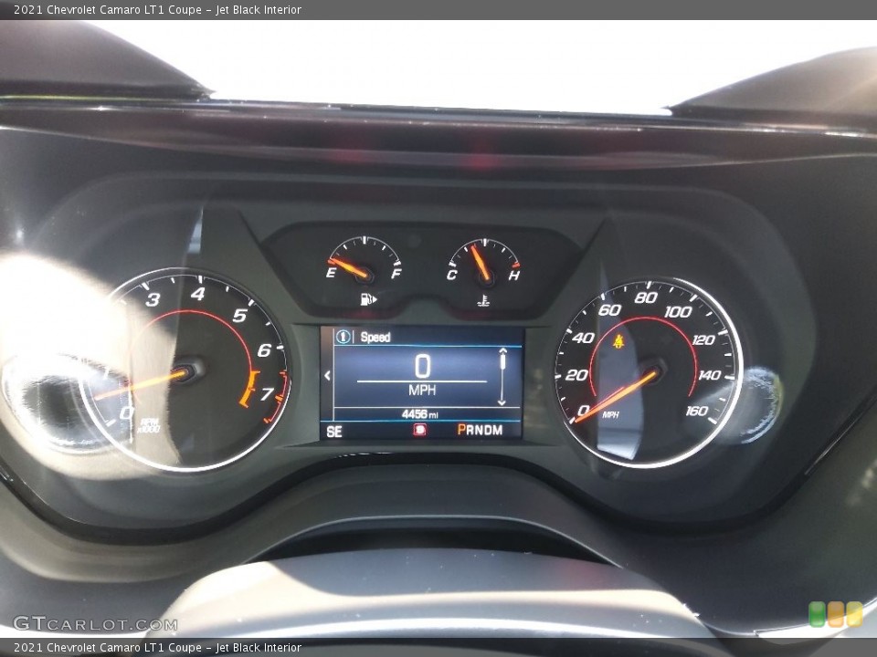 Jet Black Interior Gauges for the 2021 Chevrolet Camaro LT1 Coupe #144890371