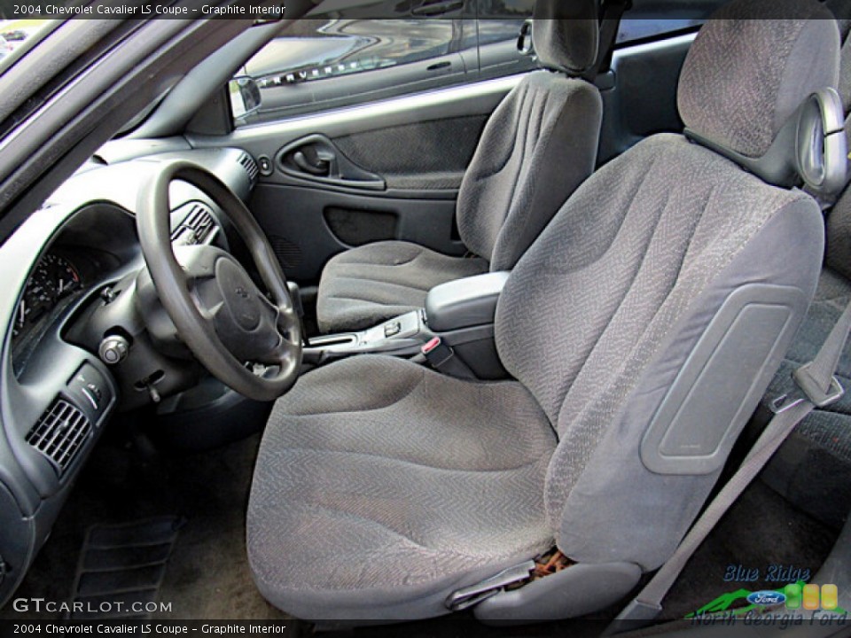 Graphite Interior Front Seat for the 2004 Chevrolet Cavalier LS Coupe #144892134