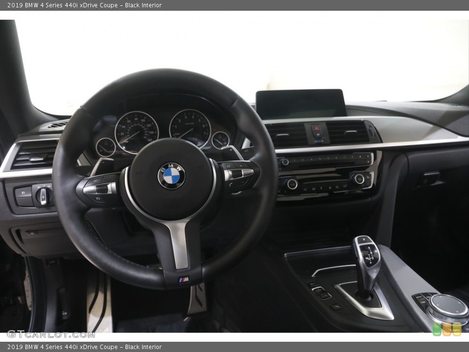 Black Interior Dashboard for the 2019 BMW 4 Series 440i xDrive Coupe #144892630