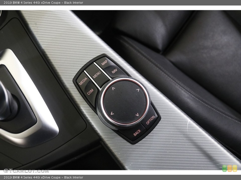 Black Interior Controls for the 2019 BMW 4 Series 440i xDrive Coupe #144892858