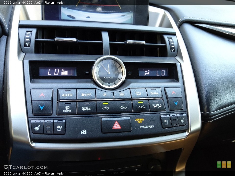 Flaxen Interior Controls for the 2016 Lexus NX 200t AWD #144893800