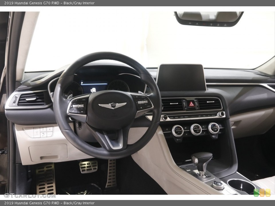 Black/Gray Interior Dashboard for the 2019 Hyundai Genesis G70 RWD #144894928