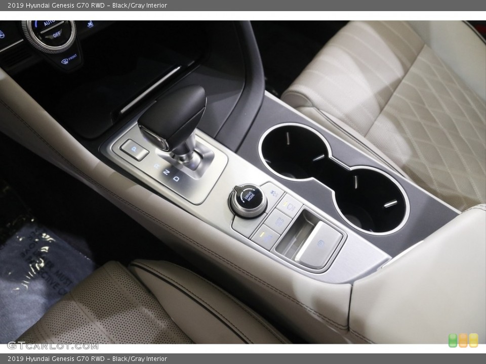 Black/Gray Interior Transmission for the 2019 Hyundai Genesis G70 RWD #144895111
