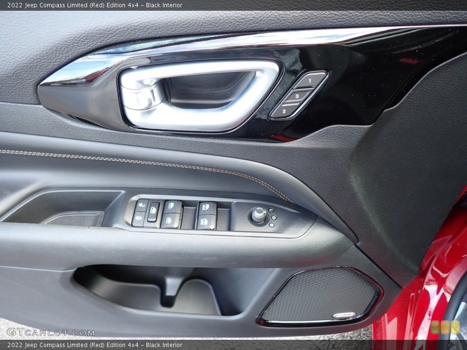 Black Interior Door Panel for the 2022 Jeep Compass Limited (Red) Edition 4x4 #144896242