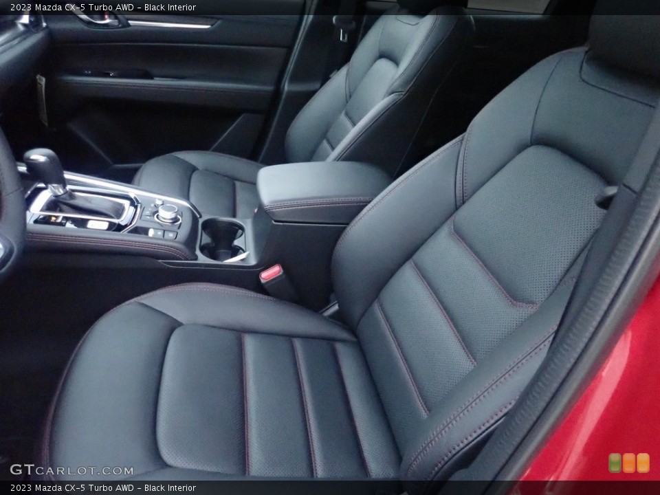 Black Interior Front Seat for the 2023 Mazda CX-5 Turbo AWD #144898678