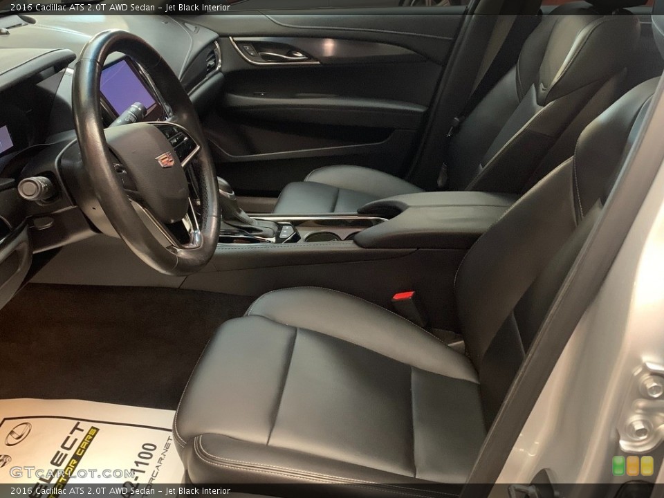 Jet Black Interior Front Seat for the 2016 Cadillac ATS 2.0T AWD Sedan #144900238