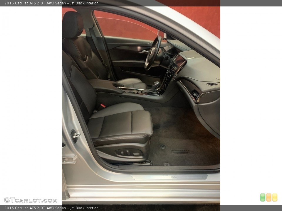Jet Black Interior Front Seat for the 2016 Cadillac ATS 2.0T AWD Sedan #144900280