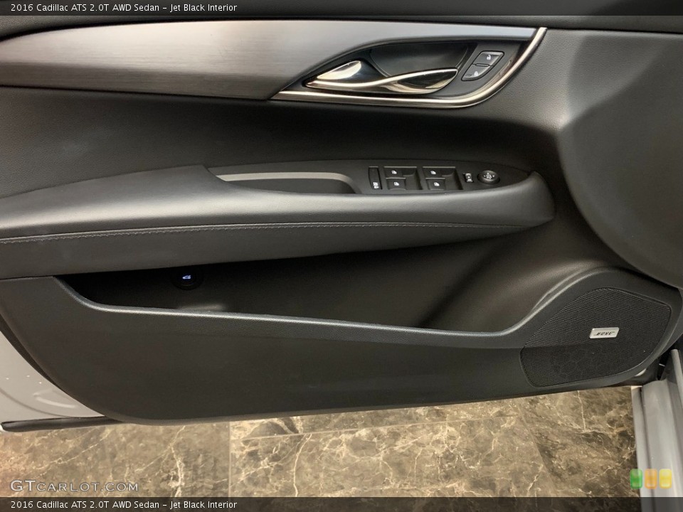 Jet Black Interior Door Panel for the 2016 Cadillac ATS 2.0T AWD Sedan #144900319