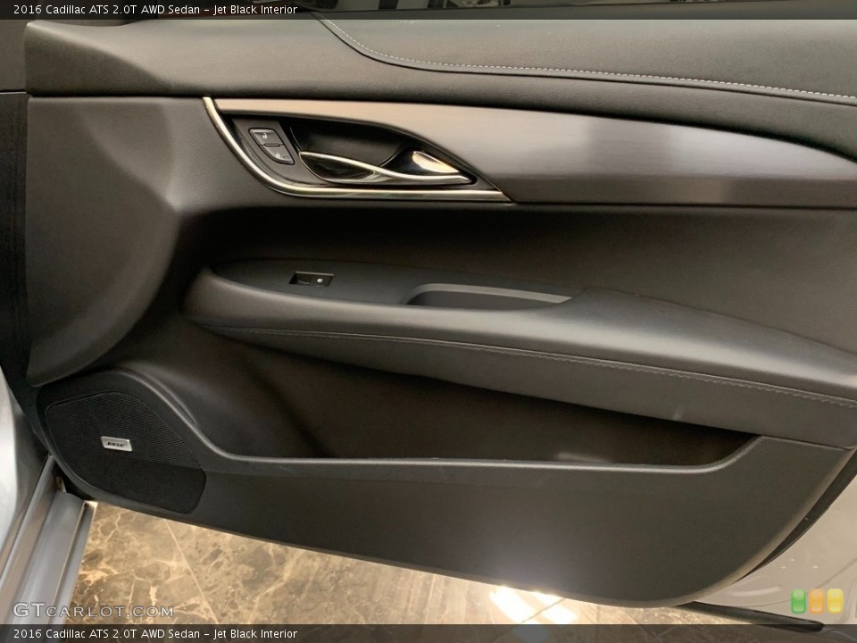 Jet Black Interior Door Panel for the 2016 Cadillac ATS 2.0T AWD Sedan #144900340