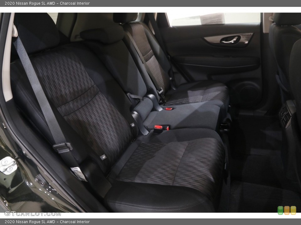 Charcoal Interior Rear Seat for the 2020 Nissan Rogue SL AWD #144904921
