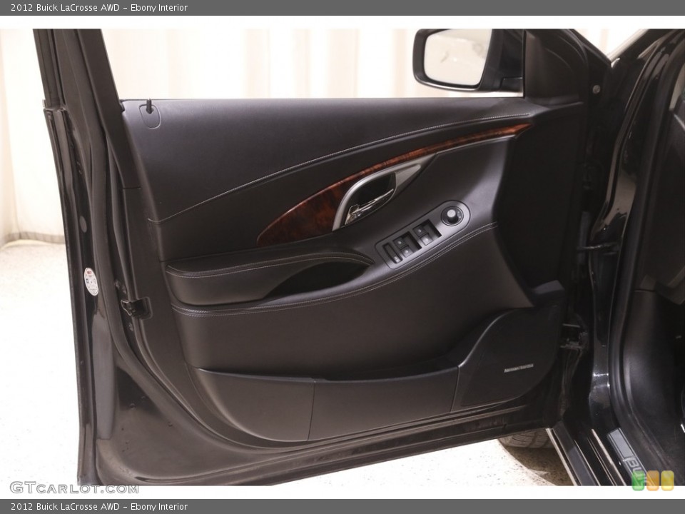 Ebony Interior Door Panel for the 2012 Buick LaCrosse AWD #144907146