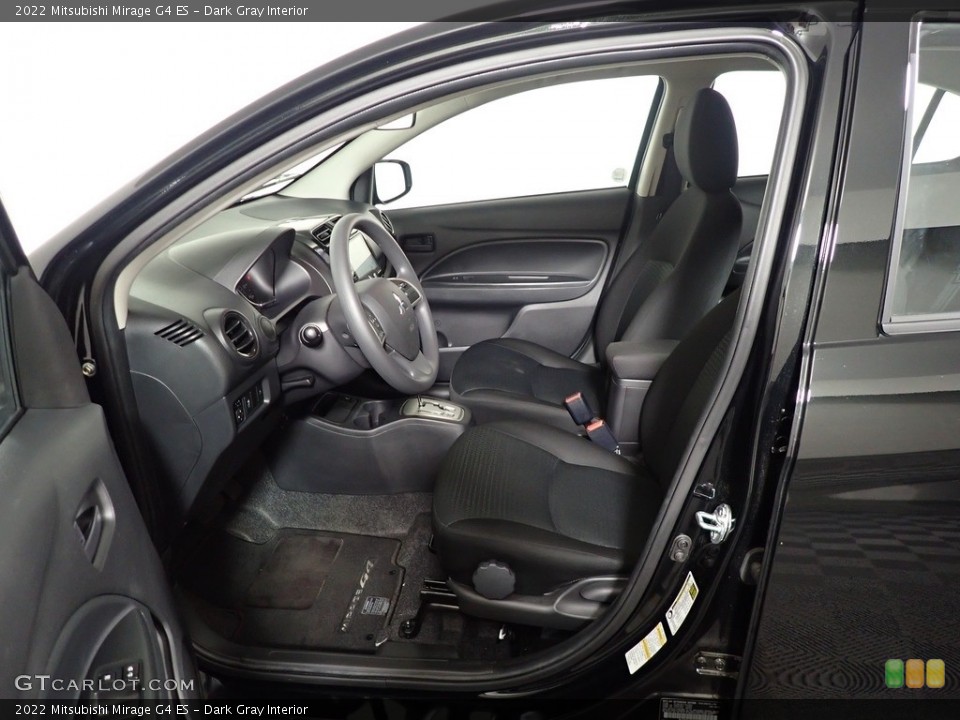 Dark Gray Interior Photo for the 2022 Mitsubishi Mirage G4 ES #144907545