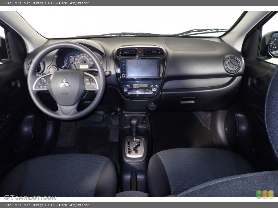 Dark Gray Interior Dashboard for the 2022 Mitsubishi Mirage G4 ES #144907575