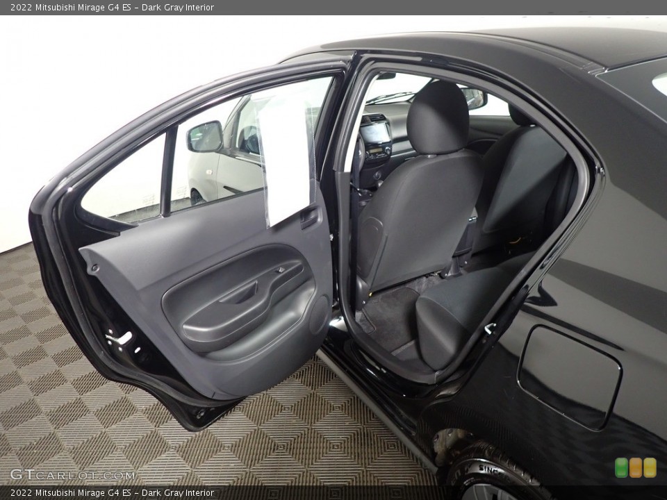 Dark Gray Interior Rear Seat for the 2022 Mitsubishi Mirage G4 ES #144907773