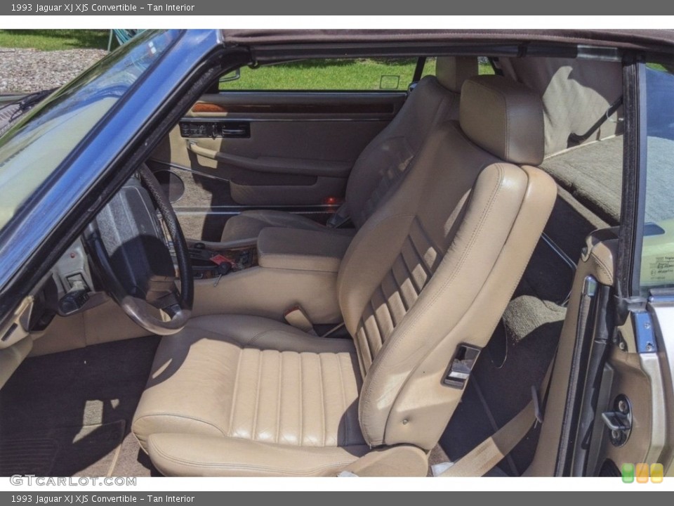 Tan Interior Photo for the 1993 Jaguar XJ XJS Convertible #144908013