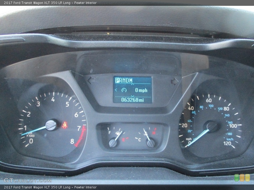 Pewter Interior Gauges for the 2017 Ford Transit Wagon XLT 350 LR Long #144909252