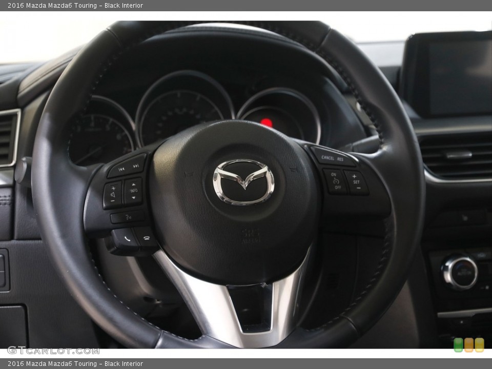Black Interior Steering Wheel for the 2016 Mazda Mazda6 Touring #144913374