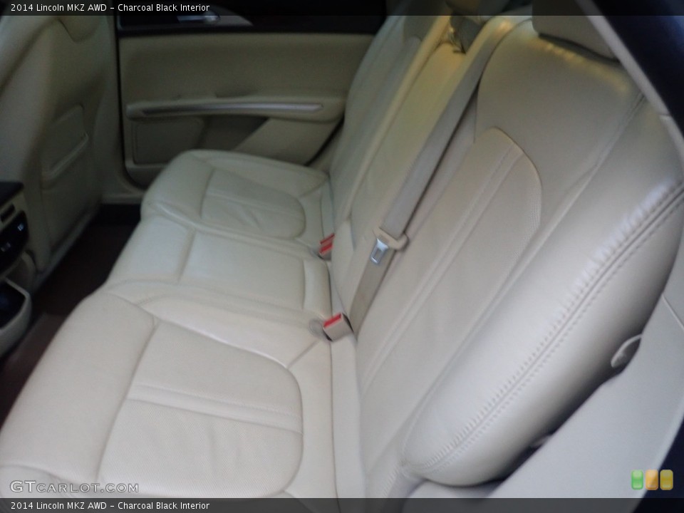 Charcoal Black Interior Rear Seat for the 2014 Lincoln MKZ AWD #144914497