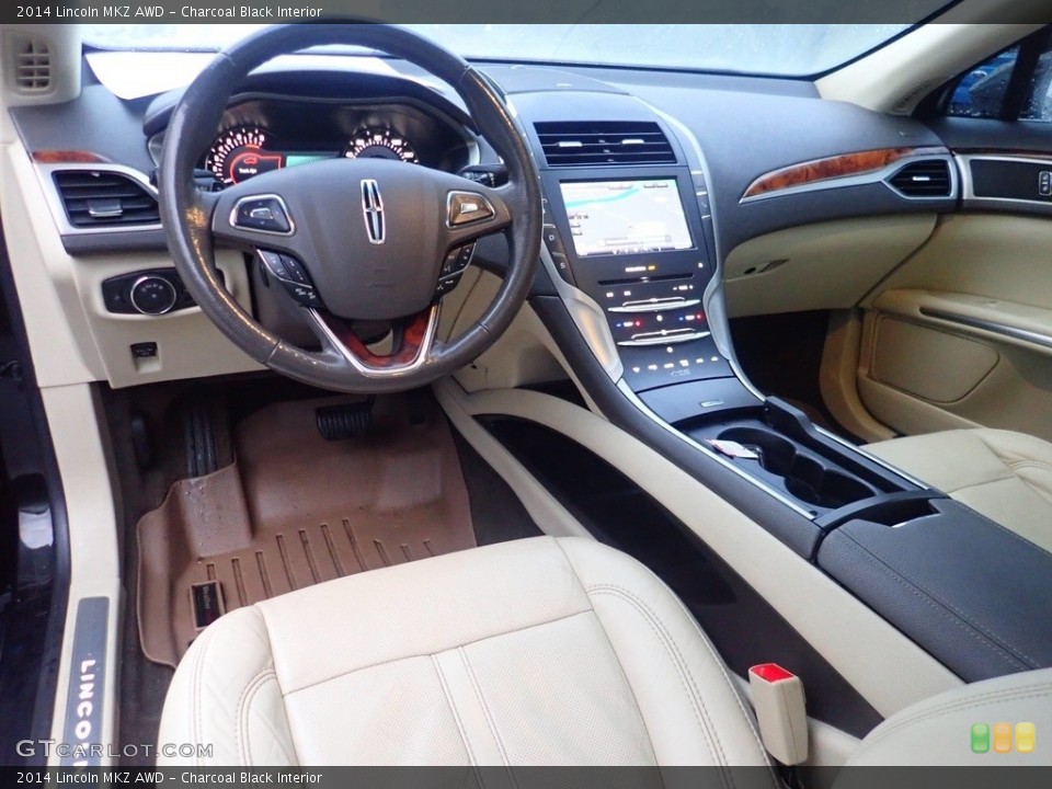 Charcoal Black 2014 Lincoln MKZ Interiors