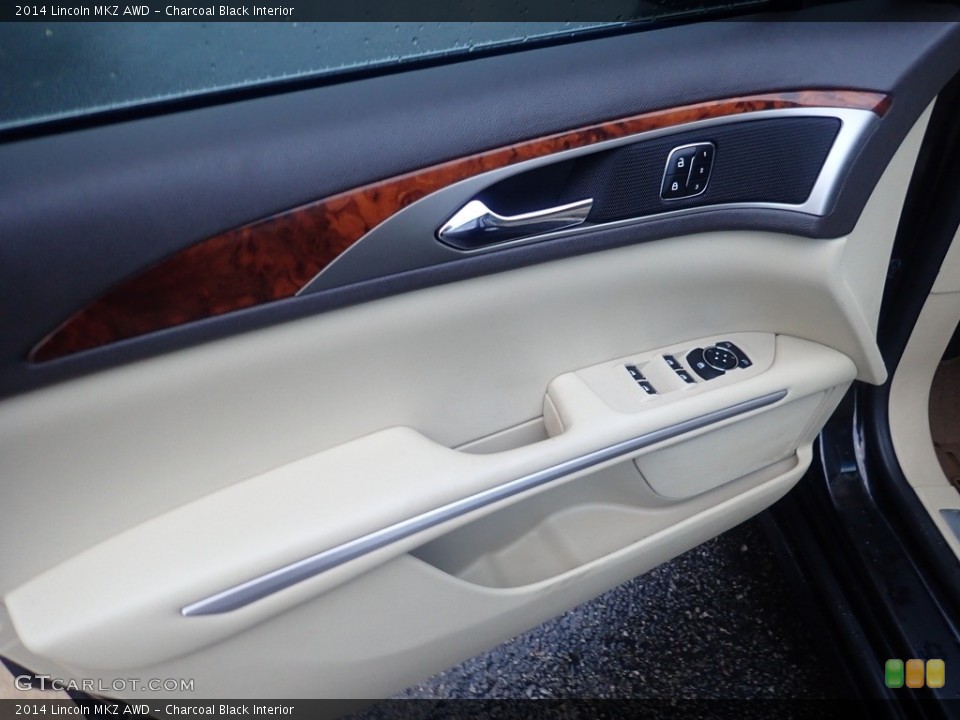 Charcoal Black Interior Door Panel for the 2014 Lincoln MKZ AWD #144914584