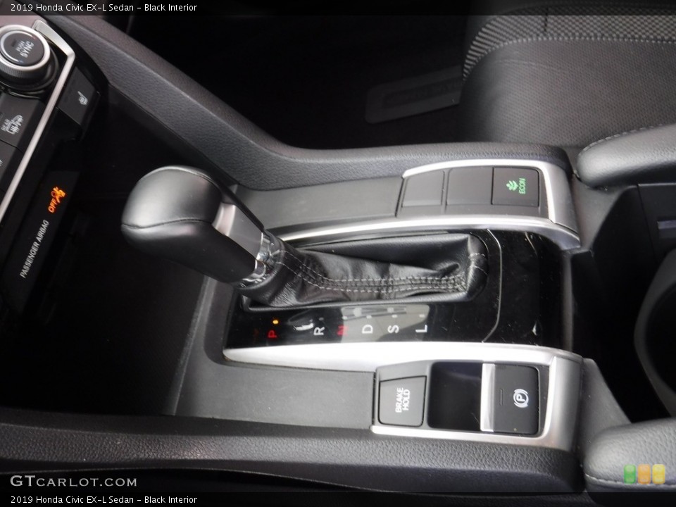 Black Interior Transmission for the 2019 Honda Civic EX-L Sedan #144914734