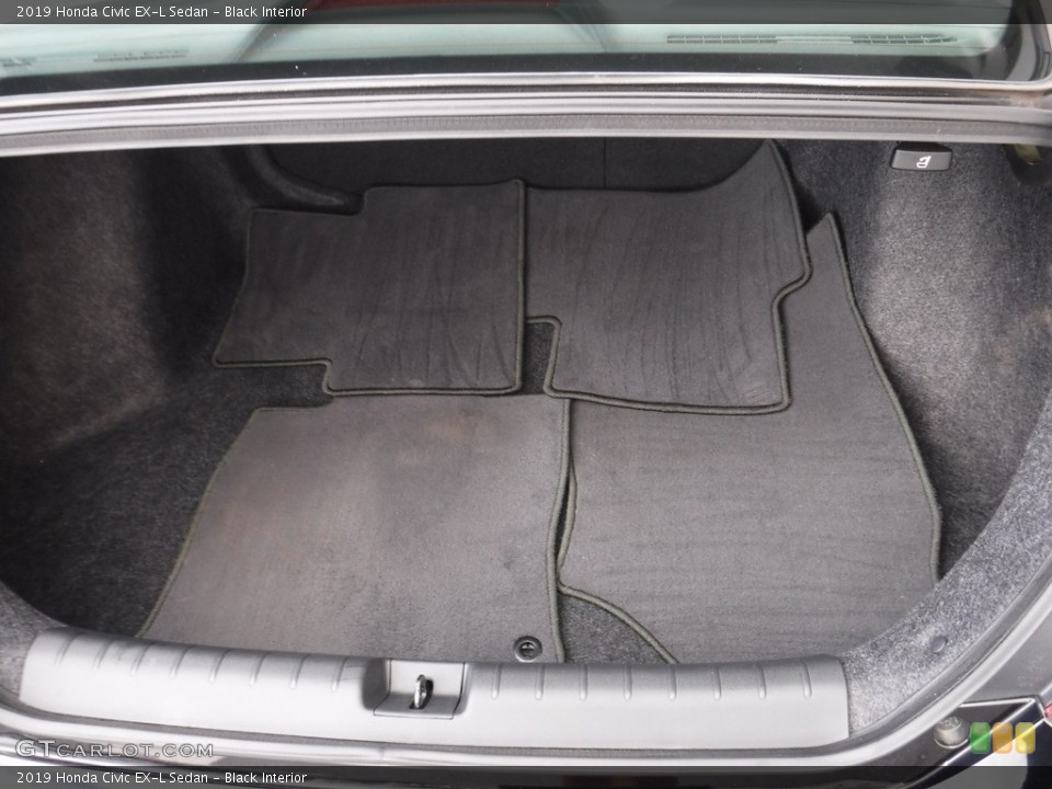 Black Interior Trunk for the 2019 Honda Civic EX-L Sedan #144915028