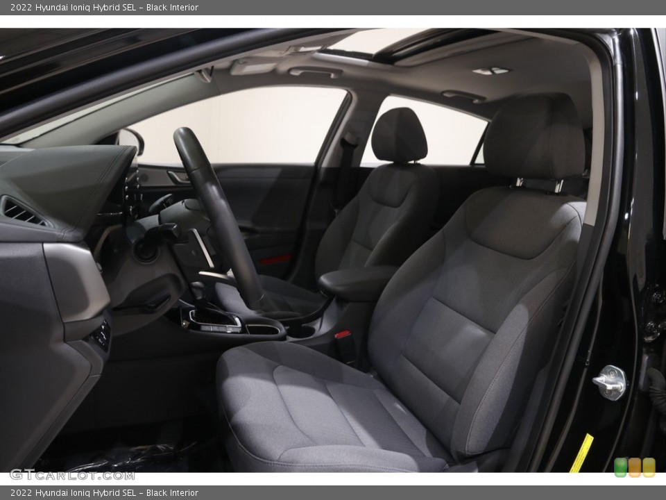 Black 2022 Hyundai Ioniq Hybrid Interiors