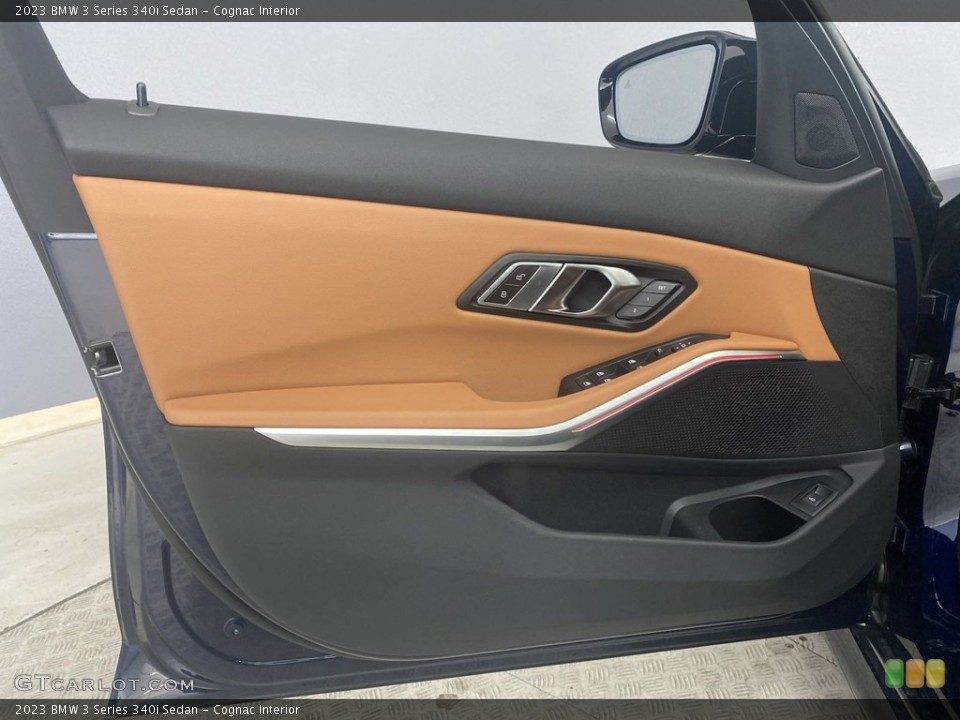 Cognac Interior Door Panel for the 2023 BMW 3 Series 340i Sedan #144915886