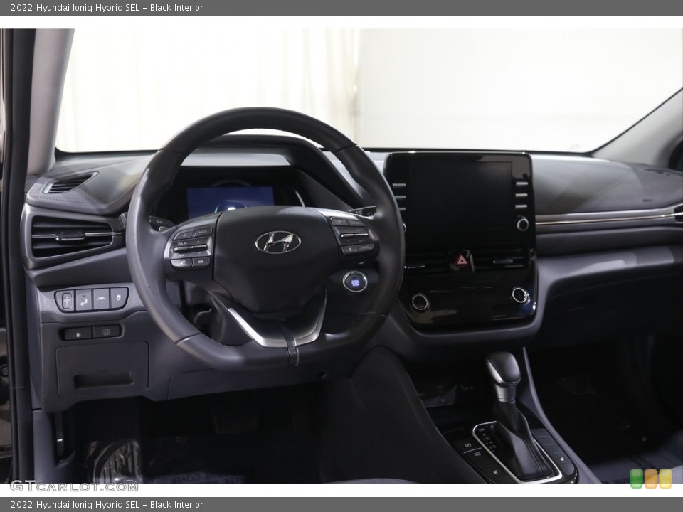 Black Interior Dashboard for the 2022 Hyundai Ioniq Hybrid SEL #144915898