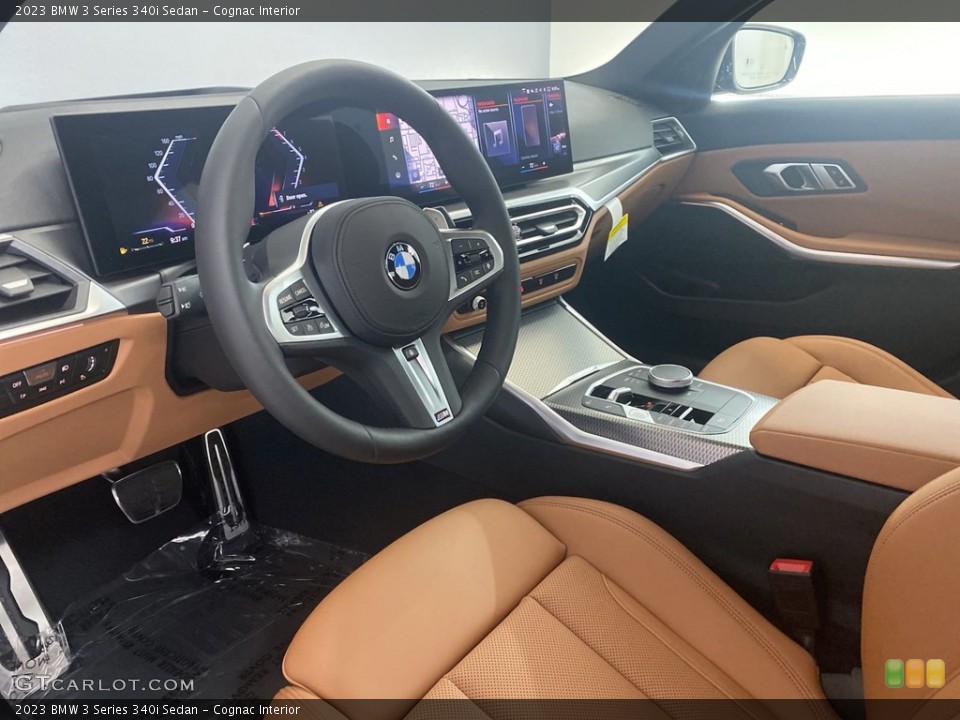 Cognac Interior Photo for the 2023 BMW 3 Series 340i Sedan #144915931