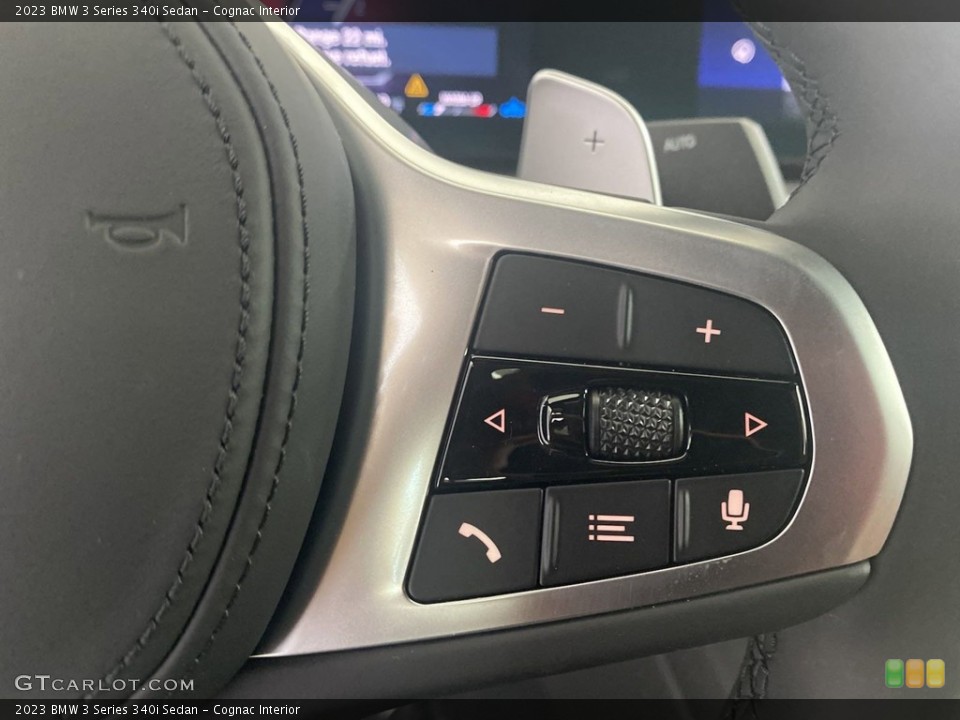Cognac Interior Steering Wheel for the 2023 BMW 3 Series 340i Sedan #144916012