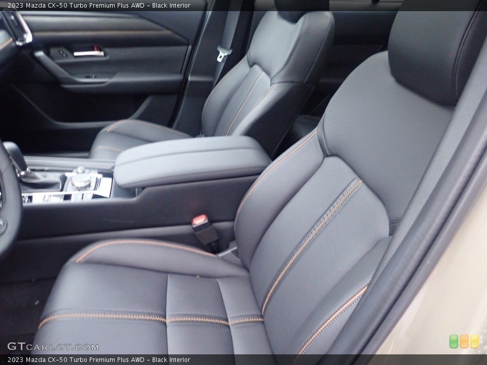 Black Interior Front Seat for the 2023 Mazda CX-50 Turbo Premium Plus AWD #144916057