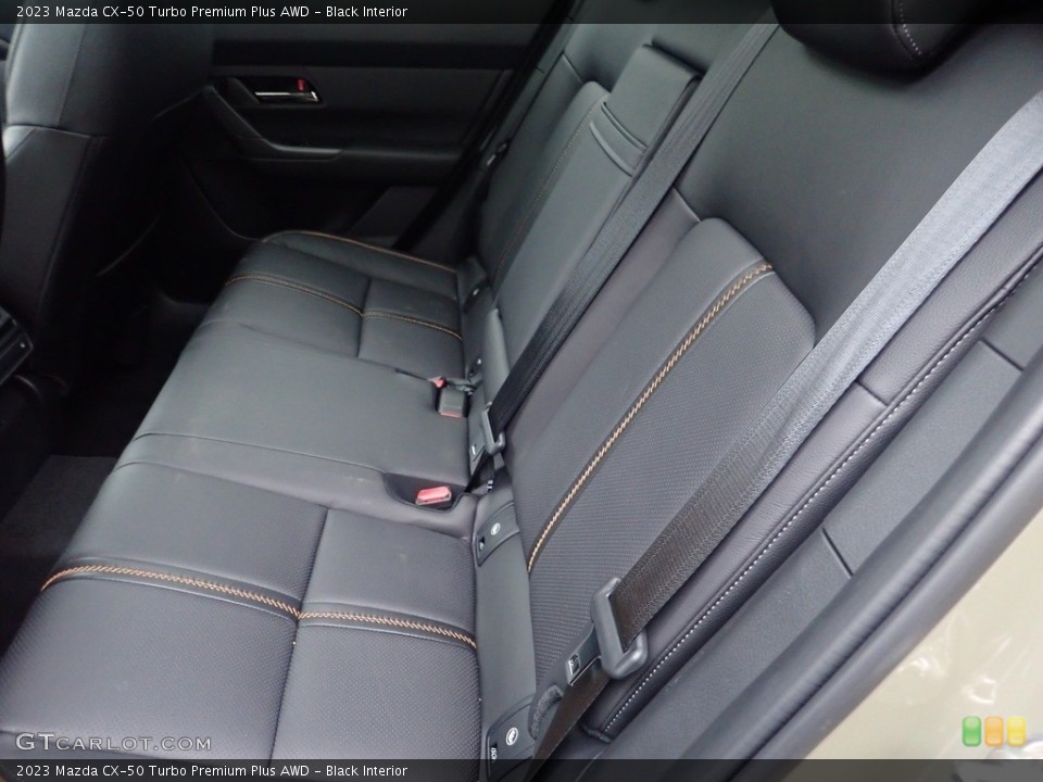 Black Interior Rear Seat for the 2023 Mazda CX-50 Turbo Premium Plus AWD #144916078