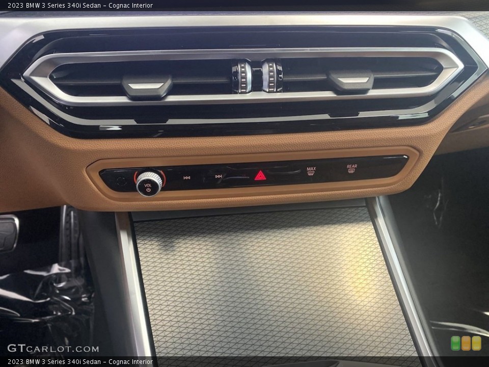 Cognac Interior Controls for the 2023 BMW 3 Series 340i Sedan #144916108