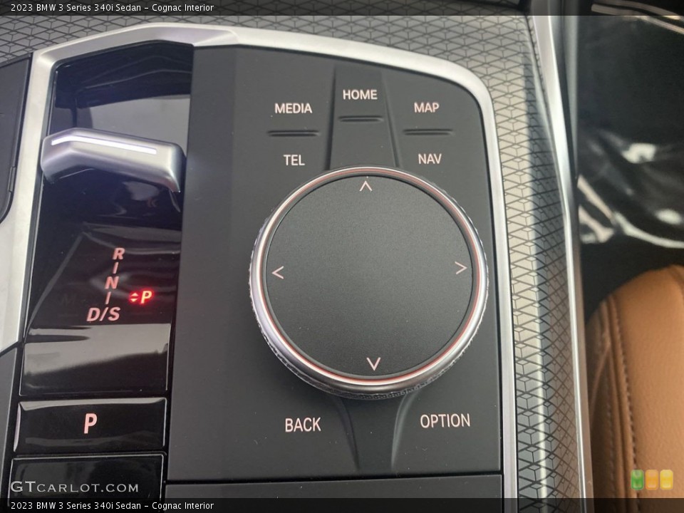 Cognac Interior Controls for the 2023 BMW 3 Series 340i Sedan #144916174