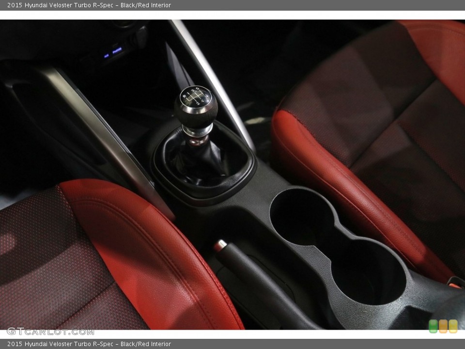 Black/Red Interior Transmission for the 2015 Hyundai Veloster Turbo R-Spec #144918067