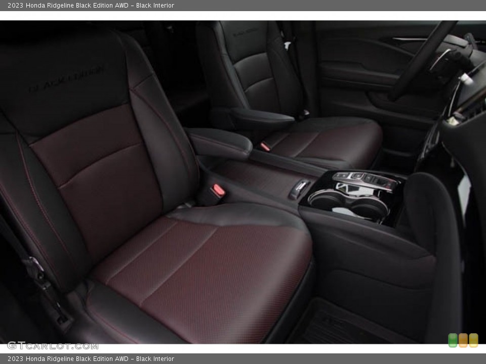 Black Interior Front Seat for the 2023 Honda Ridgeline Black Edition AWD #144918403