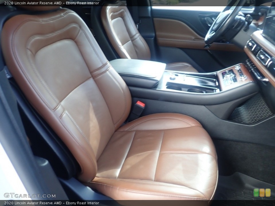 Ebony Roast Interior Front Seat for the 2020 Lincoln Aviator Reserve AWD #144922920
